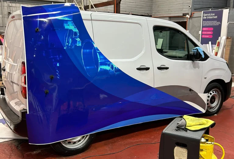 Camioneta durante